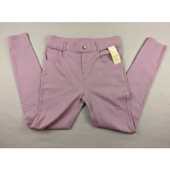 LARA FASHION Junior L Dusty Pink Pull On Skinny Jeggings - Picture 3 of 12
